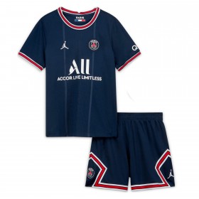 Jalkapallo Pelipaidat Paris Saint-Germain PSG Lasten Kotipaita 2021-2022 Lyhythihainen
